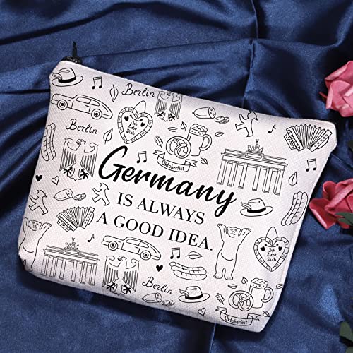 JXGZSO Funny EMT Paramedic Gift Wee Woo Makeup Travel Bag First Responders Gifts Ambulance Pouch Bag Gift for Nurse Doctor