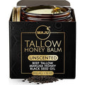 MAJU Beef Tallow Manuka Honey Balm, Unscented (2 oz), Grass-Fed Beef Tallow for Skin with Organic Black Seed Oil, Manuka Honey and Organic Beeswax, Skin and Face Moisturizer for Deep Hydration