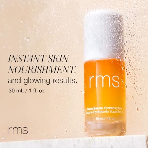 RMS Beauty SuperNatural Glow Video Serum Mist ? Dual-Phase Hydrating Face Mist with Niacinamide & Peptides ? KIND TO BIOME¢ç Certified ? 24-Hour Moisture ? 1.0 fl oz