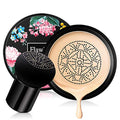 Air Cushion CC Cream Moisturizing Concealer Mushroom Head Brush Waterproof Makeup Foundation Moisture BB Cream for Women Girls (flower)