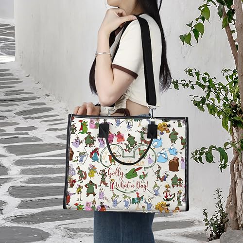 LEVLO Fox Cosmetic Makeup Bag Fox Movie Fans Gift Golly Day Zipper Pouch Bag