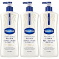 Vaseline Intensive Care Unscented Advanced Repair Body Lotion - Ultra-Hydrating with Lipids for Extremely Dry Skin, 20.3 oz, Pack of 3