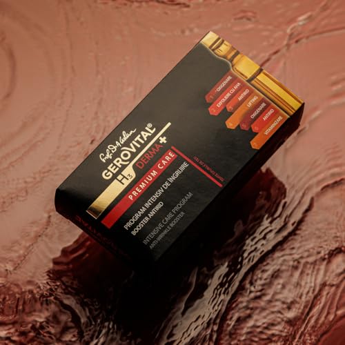 Gerovital DERMA+ PREMIUM CARE Intensive Care Program | Anti-Wrinkle Booster | 7 Vials x 2 milliliters