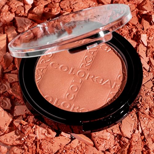 Colorbar Cheekillusion Blush - Lightweight and Silky Powder Blush - Long-lasting and Smudge-proof - Buildable Color - 016 Sweet Scarlet - 0.14 oz