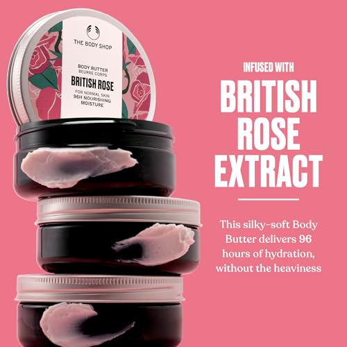 The Body Shop Body Butter British Rose 400Ml