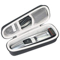 khanka Hard Travel Case Replacement for Norelco Philips Beard Trimmer and Hair Clipper 5500/5100 / 7000 Built-in Length Settings, Hair Clipping Combs