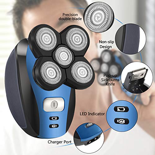 TPOB Mini Skull Single Shaver Compact Design That can fit in Your Pocket with a Turbo Charged Motor, Perfect for Both Professional and at-Home use (Black)