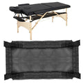 Massage Porta Shelf Hammock,Extra Large Under-Desk Storage Mesh Pocket for Bolsters, Cushions, Pillows, Sheets and Accessories, Creates More Space Under Your Table(51.18 * 21.65in)