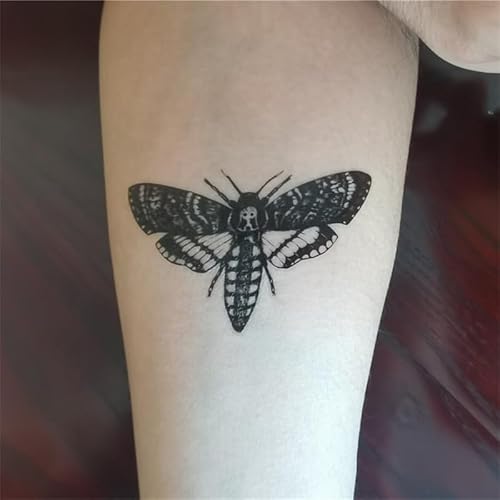 Butterfly Temporary Tattoo Sticker Waterproof Moth Insect Bee Dragonfly Men Women Party Favor 10.5X6cm Set of 24 (SF235)