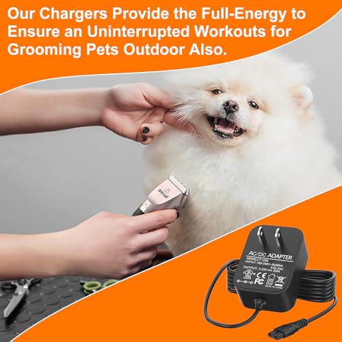 for Oneisall Dog Clippers Charger Repalcement Oneisall Power Cord for 26225202-003DE/P2/X3//X2/C61/N6/A11/K52NTS