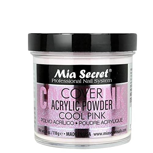 Mia Secret Acrylic Powder Cover Cool Pink 4 oz, Shade"cool pink"