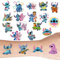 40Pcs Stitch Temporary Tattoos, Party Favors Gifts for Kids Boys Girls,Removable Tattoo Stickers Goodie Bags for Birthday Decorations