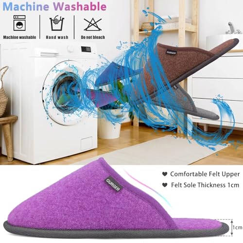House Slippers for Guests Non-Disposable Washable Spa Slippers Set Non-Slip for Spa, Hotel, Party Guest and Travel