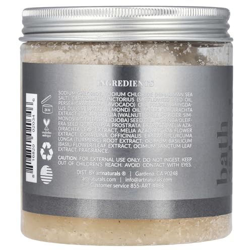 artnaturals Himalayan Body Scrub and Face Scrub - (20 Oz) - Deep Cellulite Cleansing Exfoliator with Sugar, Shea Butter, Exfoliating Himalayan - Natural Pink for Hand, Skin and Facial - Men and Women