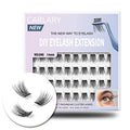 Lash Clusters, DIY Eyelash Extension, Reusable Volume Individual Lashes, Wispy Fluffy Artificial Natural Look for Cluster Lashes, C Curl Lashes Pack (Volume-14mm)
