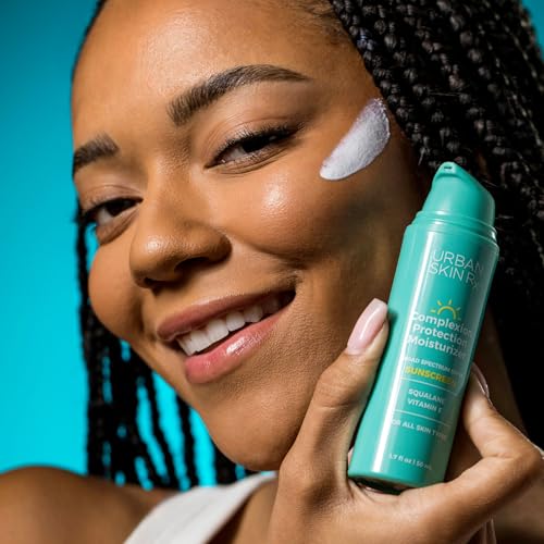 Urban Skin Rx¢ç Complexion Protection Even Tone SPF30 Moisturizer, Sheer, Lightweight, Non-Pore Clogging Cream Hydrates & Provides Sun Protection, With Squalane, Hyaluronic Acid & Vitamin E, 1.7 Oz