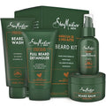 SheaMoisture Beard Kit for Men ??Beard Wash, Conditioning Beard Oil, Full Beard Detangler + Beard Balm with Shea Butter & Maracuja Oil, Gifts for Men (4 Piece Set)