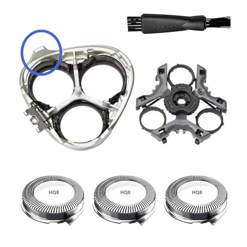 HQ8 Heads Compatible with Phlips Norelco Aquatec razor,Replacement Heads for PT720 PT721 PT722 PT723 PT724 PT725 PT726PT728 PT729 PT730 AT830 AT811 Etc Model