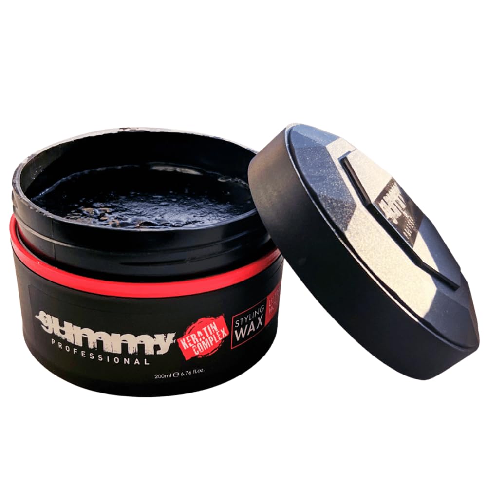 Gummy Ultra Hold Hair Styling Wax 200ml - 6.76 Fl Oz (Pack of 1) Ultra Hold