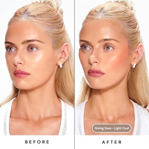 Sacheu Liquid Contour STAY-N Long Wear Bronzer Cream Contour Makeup ? Long Lasting, Blendable, & Lightweight Formula ? Vegan & Cruelty-free, Giving Sass