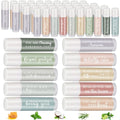 100 Sets Employee Appreciation Gifts Lip Balm Bulk Thank You Gifts for Women Coworkers Staff Teacher Nurse Volunteer Adult Valentine Baby Shower Bridal Wedding Favors for Guests