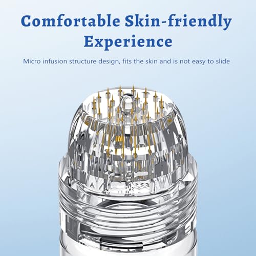 Micro Infusion for Skin Care, Collagen, Peptide, Hyaluronic Acid Serum, Face Serum and Stamp 0.05mm
