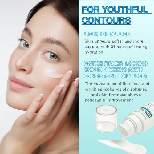 Neck Firming Cream with Retinol & Peptides | 6-in-1 Anti-Aging Moisturizer | Tighten & Lift Face & Neck | Fast-Absorbing, Smooths Visible Lines | Perfect Valentine's Day Gift for Her, 40ml