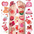 Valentines Party Favors - 150 PCS Tattoos for Kids Him Her |Valentine Day outfit Women - Valentine's Day Crafts Games Accessories Supplies - Valentines Shirts Pajamas Dress for Adult