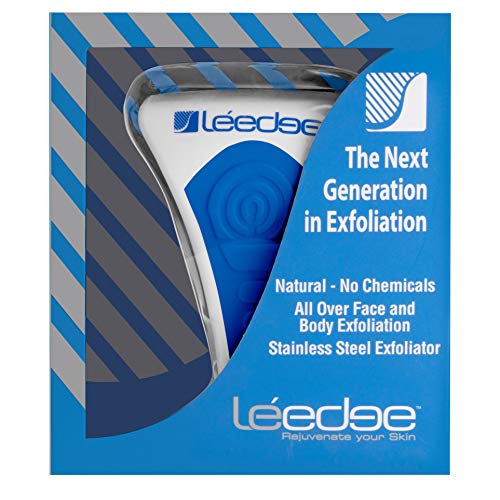 Le'edge Full Face and Body Exfoliator - Blue
