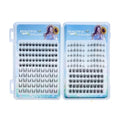 Eyelash Extension Kit - 20 Rows Glue-Free, 205pcs 4-in-1 with Independent Lashes, High Capacity