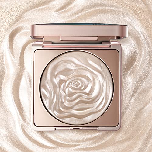 FLORASIS ¡¤ Peach Blossom Carved Flower Pattern Highlighter 02 Chasing Fireflies: Shimmering Peachy Gold