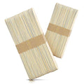 Wax Sticks Large Wood Waxing Jumbo Sticks Body Hair Removal Craft Sticks Applicator Spatula,100 Pieces