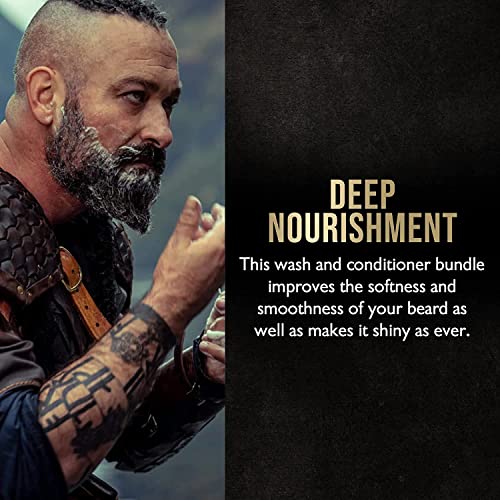 The Beard Struggle - Marksman's Beard Conditioner - Viking Storm, Silver Collection - Nourish, Softens, & Strengthens Beard - Radiance Beard Conditioner for Men (8 Fl oz)