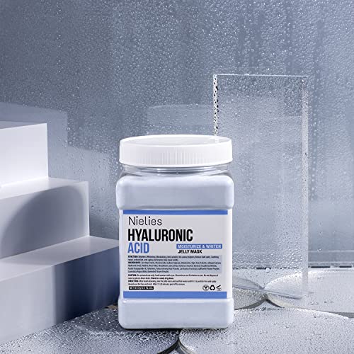 Hyaluronic Ac and Turemic Jelly Face Mask for Facials Hydrating & Nourishing | Professional Hydro jelly Masks | Vajacial Jelly Mask Powder