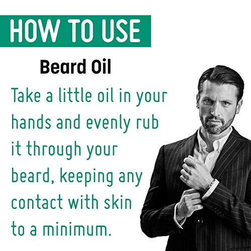 FRAMESI BARBER GEN Beard Oil, 3.4 fl oz, Beard Oil for Men