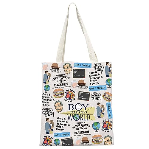 GJTIM TV Show Inspired Gift TV Show Merchandise Gift Birthday Present Tote Bag For Comdey Fans