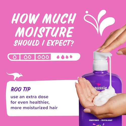 Aussie Total Miracle 7 Benefits Hair Conditioner for Damaged Hair, for All Hair Types, Paraben-Free, 30.4 fl oz, 4-pack