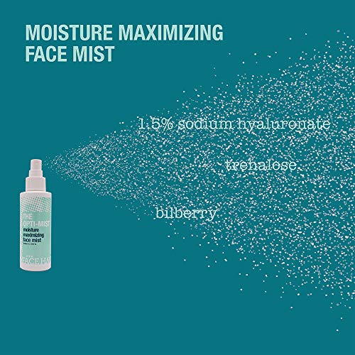 The Face Haus The Optimist Facial Mist Spray ? Alcohol-Free Hydrating Spritz with 1.5% Hyaluronic Acid and Glycerin for Deep Hydration, 4 Oz