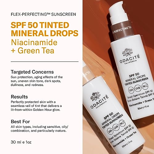 SPF 50 Flex-Perfecting¢â Mineral Drops Tinted Sunscreen ONE