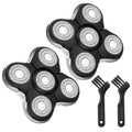 Replacement Blades Compatible with Remington Balder Pro Head Shaver Model XR7000, 5 Dual Track Heads for Remington Shaver, Precision Electric Shaving for Bald Men,2 Pack