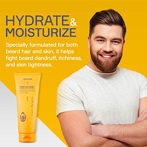 SEVEN POTIONS Beard Conditioner for Men ? Prevents Beard Itch and Dandruff ? Natural, Vegan, Cruelty Free (Woodland Harmony, 8.45 FL OZ)