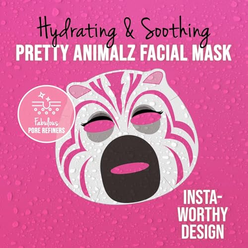 Masque Bar ? 9 Piece Pretty Animalz Printed Sheet Masks ? Made in Korea