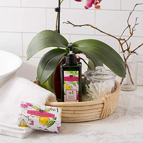 Via Mercato Italian Soap Bar (200 g), No. 1 - Bergamot, Patchouli & Rosewood