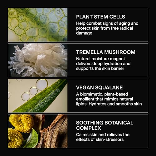 Caldera + Lab The Base Layer | Men's Organic Face Cream Moisturizer for Dry, Sensitive, & Normal Skin ? Vegan, Natural & Antioxidant Packed Facial Skincare