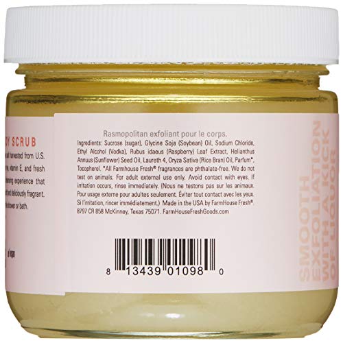 Farmhouse Fresh Rasmopolitan Body Scrub, 13.6 oz