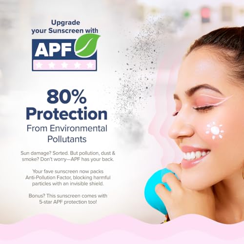 Aqualogica Radiance+ Dewy Face Sunscreen with SPF 50+ & PA+++ | Broad Spectrum Protection & No White Cast | Helps Give Healthy Skin with Watermelon & Niacinamide | 2.82 Oz/80g