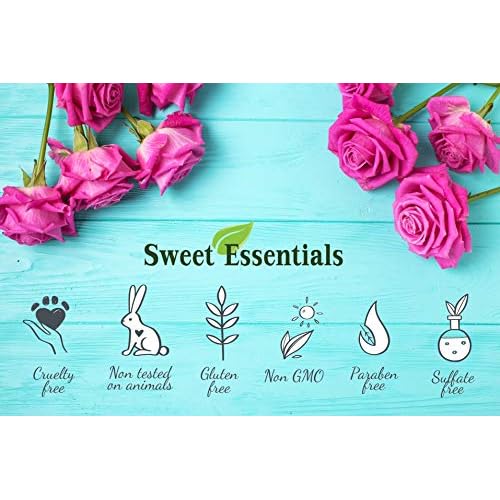 Sweet Essentials WARM VANILLA SUGAR, Fragrance/Perfume Oil, Made with Organic Oils, 2oz, Spray on Perfume Hair & Body Oil - Alcohol, Silicone & Preservative Free