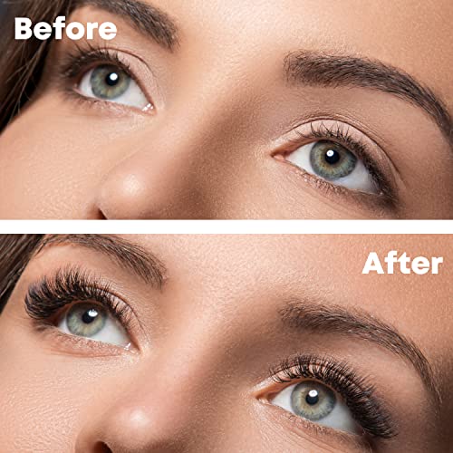 LOVE CINEMA Korean Mascara ? Curling & Voluminous Mascara, Waterproof, Smudge-Proof, Long-Lasting, No Clumping, No Flaking ? Black, 0.24 Fl Oz (Silver Package) K-Beauty [Made in Korea]