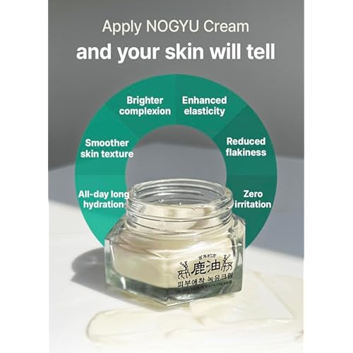 Nogyu Skin Rebirth Cream 50 ml / 1.76 oz ? Korean Facial Moisturizer, Hydrating Face Cream