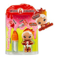Yummiland Lip Gloss Doll - Amber Cinnamon, with DIY Lip Gloss Kit, Ages 4+
